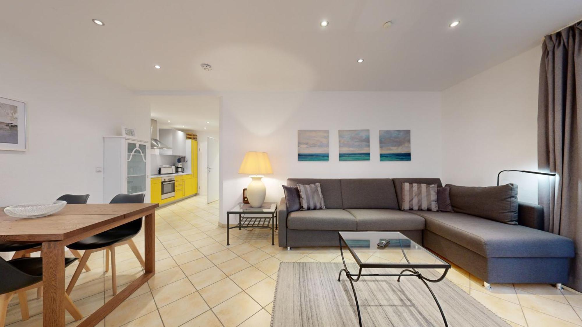 Ferienwohnung Direkt Am Strand, Freia 03 Binz Esterno foto
